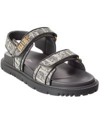 Dior - Act Canvas & Leather Sandal - Lyst