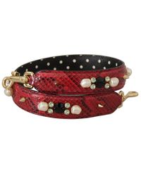 Dolce & Gabbana - Python Bag Strap - Lyst