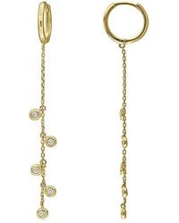 Created Forever - 14K 0.27 Ct. Tw. Lab-Grown Diamond Drop Clip-On Earrings - Lyst