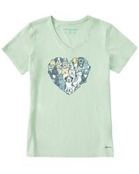 Life Is Good. - Crusher V-neck T-shirt - Lyst