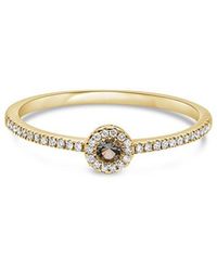 Sabrina Designs - 14K 0.13 Ct. Tw. Diamond & Aquamarine Ring - Lyst