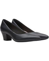 Clarks - Teresa Step Leather Pump - Lyst