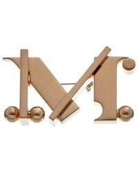 Weekend by Maxmara - Monogram Brooch - Lyst