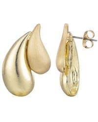 Adornia - Plated 2-Teardrop Stud Earrings - Lyst