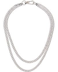 Juvell - 18k Plated Cz Link Necklace - Lyst