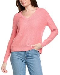 Hannah Rose - Savannah Texture Linen-Blend Sweater - Lyst