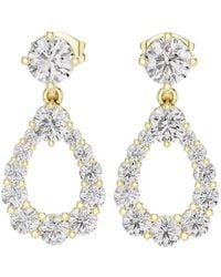Lab Grown Diamonds - 14K 3.30 Ct. Tw. Lab-Grown Diamond Earrings - Lyst