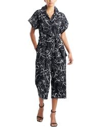 Natori - Flower Stencil Jumpsuit - Lyst