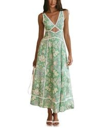 AMINA GLAM - Maxi Dress - Lyst