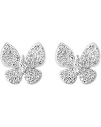 Effy Fine Jewelry - 14K 0.61 Ct. Tw. Diamond Earrings - Lyst