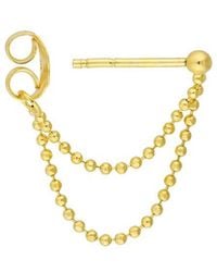 HAWLEY ST - 14K Hoop Earrings - Lyst