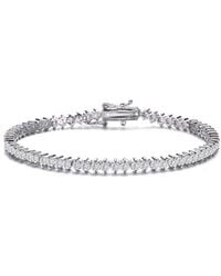 Rachel Glauber - Cz Tennis Bracelet - Lyst