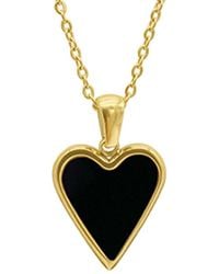Adornia - 14k Plated Pendant Necklace - Lyst