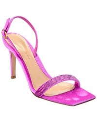 Gianvito Rossi - Britney 85 Chenille Sandal - Lyst