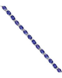 Effy Fine Jewelry - 14K 9.02 Ct. Tw. Diamond & Tanzanite Bracelet - Lyst