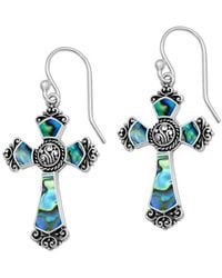 Samuel B. - Abalone Earrings - Lyst