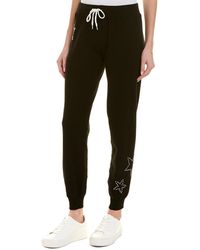 Monrow Studded Sweatpant - Black