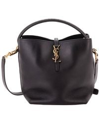 Saint Laurent - Sheep Leather Le 37 Bucket Bag (Authentic Pre-Loved) - Lyst