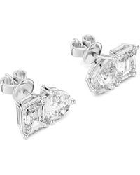 Amairah - 14K 3.50 Ct. Tw. Lab-Grown Diamond Stud Earrings - Lyst