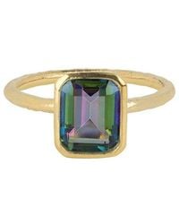 TIRAMISU - 14K Over 2.15 Ct. Tw. Mystic Quartz Ring - Lyst