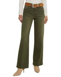 L'Agence - Scottie High-Rise Picholine Wide Leg Jean - Lyst