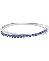 Effy Fine Jewelry - 14K 5.53 Ct. Tw. Diamond & Sapphire Bracelet - Lyst