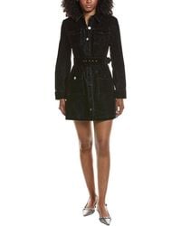 Toccin - Mercer Velvet Shirtdress - Lyst