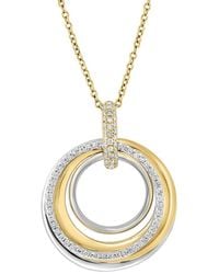 Effy Fine Jewelry - 14K 1.22 Ct. Tw. Lab-Grown Diamond Necklace - Lyst