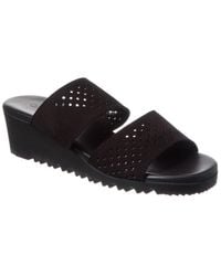 Arche - Balahi Suede Wedge Sandal - Lyst