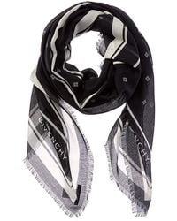 Givenchy - 4G Cashmere & Silk-Blend Scarf - Lyst