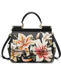 Tiffany & Fred Paris - Saffiano Painted Leather Top Handle Bag - Lyst