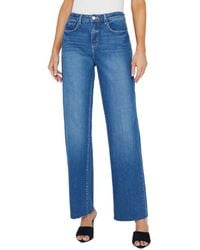 L'Agence - Tiana High-Rise Wide Leg Jean - Lyst