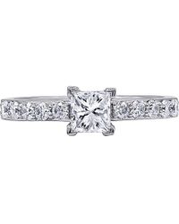 Diana M. Jewels . Fine Jewellery 18k 1.03 Ct. Tw. Diamond Ring - Metallic