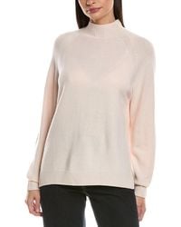 Peserico - Wool, Silk, & Cashmere-Blend Knit Sweater - Lyst