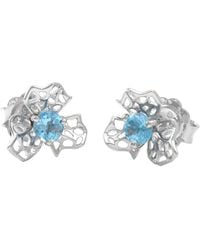Gemstones - 0.65 Ct. Tw. Topaz Earrings - Lyst