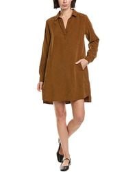 Bella Dahl - Long Sleeve A-Line Dress - Lyst