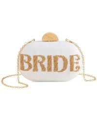 Shiraleah - Bride Oval Minaudiere - Lyst