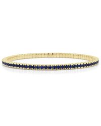 Sabrina Designs - 14K 4.08 Ct. Tw. Sapphire Stretch Bracelet - Lyst
