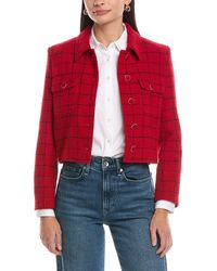 Marella - Natte Tweed Jacket - Lyst