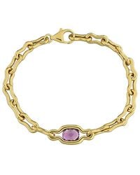 Rina Limor - Over 1.50 Ct. Tw. Amethyst Link Bracelet - Lyst