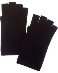 Sofiacashmere - Sofiacashmere Fingerless Cashmere Gloves - Lyst
