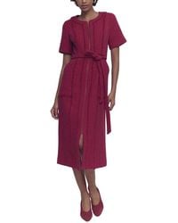 Boden - Ruth Zip Texture Dress - Lyst