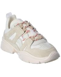 Isabel Marant - Kindsay Suede & Leather-trim Sneaker - Lyst