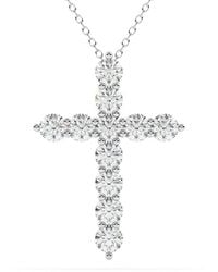 Diamond Select Cuts - 14K 6.00 Ct. Tw. Diamond Pendant Necklace - Lyst