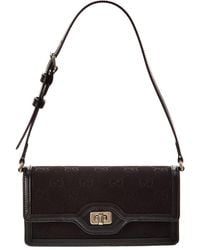 Gucci - Luce Mini Gg Canvas & Leather Shoulder Bag - Lyst