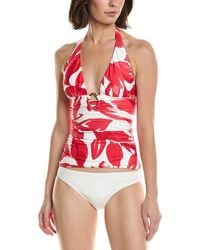 Carmen Marc Valvo - Halter Tankini - Lyst