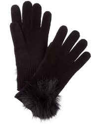 Hannah Rose - Scallop Cashmere Gloves - Lyst