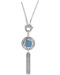 Samuel B. - 7.00 Ct. Tw. Chalcedony Necklace - Lyst