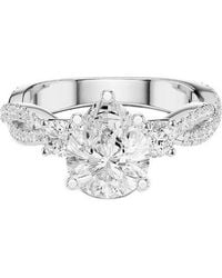 Amairah - 14K 2.25 Ct. Tw. Lab-Grown Diamond 3 Stone Ring - Lyst