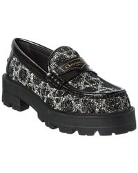 Dior Boy Leather Platform Loafer in Black | Lyst